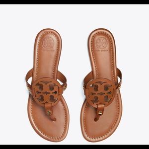 Tory Burch Miller Sandal Color: vintage Vachetta